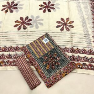 New printed pure camric cotton  dress material