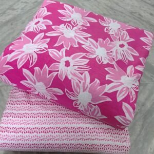 New printed pure camric cotton dress
